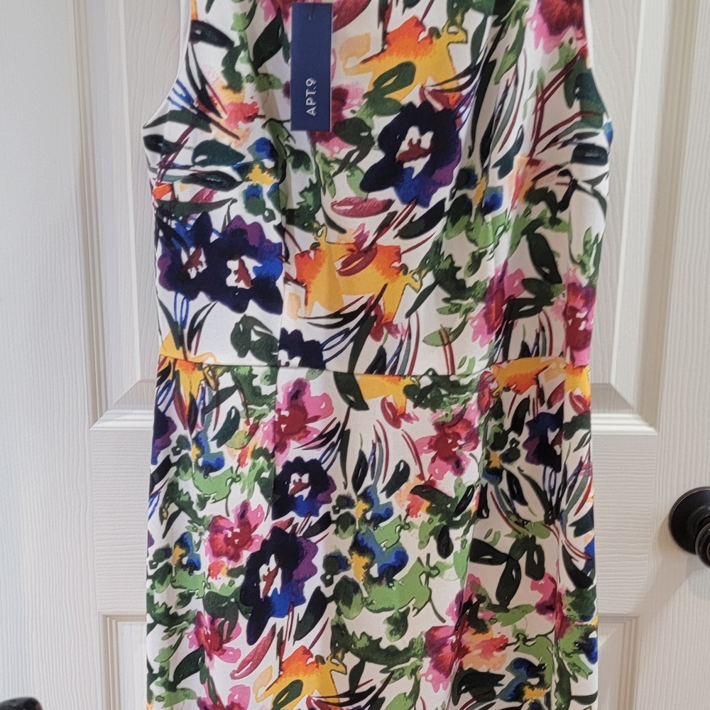 Apt. 9 Vibrant Floral Midi Dress
